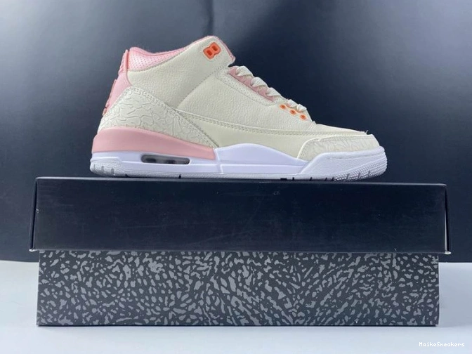 MaikeSneakers Retro Jordan Rust (W) Sail Pink 3 Air CK9246-116 0731